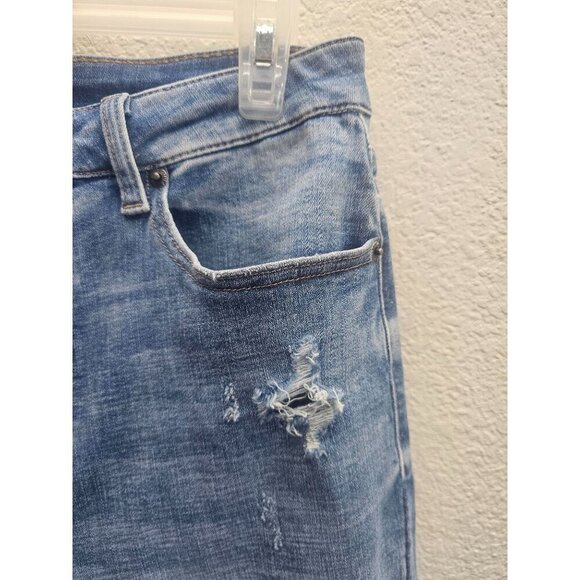 Pistola Distressed High-Rise Stretch Jeans 30 - Picture 2 of 5